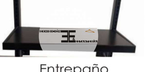 Estantería con postes para pared de 250cm con 2 repisas metálicas - Imagen 4