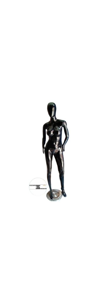 Maniquí mujer androide color negro